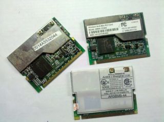 Atheros 5213A 2.4GHz High power mini PCI wireless G Card