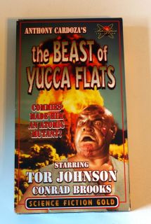 The Beast of Yucca Flats 1998 VHS Tor Johnson Sci Fi