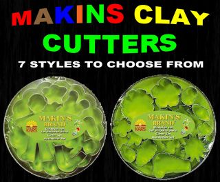 MAKINS CLAY CUTTER PASTRY SUGARCRAFT SETS FIMO SCULPEY CAKE COOKIE