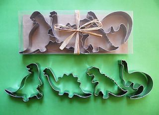   wild animal dino special party baking biscuit cookie cutter set 160712
