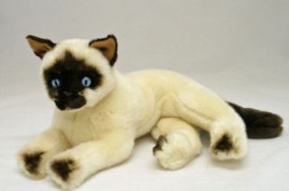 Siamese Cat soft stuffed plush toy Blossum NEW
