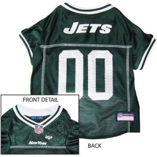 New York JETS GREEN MESH Pet Dog JERSEY with NFL PATCH XS S M L XL