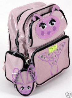 WESTERN CHIEF KIDS SPARKLY PINK BUTTERFLY BACKPACK NEW