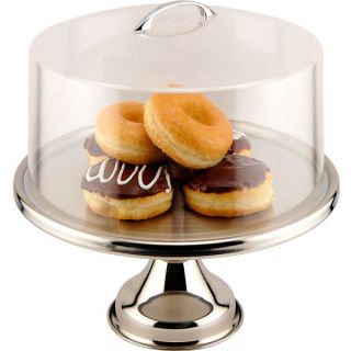 Decorative Pastry & Cake Stand with Clear Display Cover
