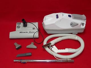 MIRACLE MATE SUPERIOR SYSTEM PLATINIUM CANISTER VACUUM COMMERCIAL