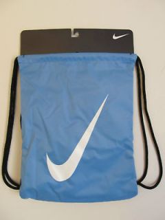 Nike Drawstring Gym Backpack Sack Bag NWT Baby Blue  