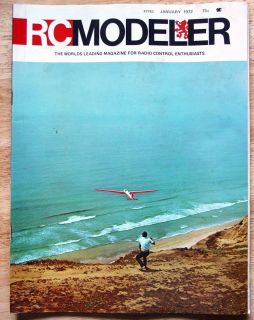 Jan 1972 RC MODELER MAGAZINE WWI Sopwith Camel Triplane WWII Junkers J 