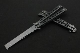   Dull Blade Practice BALISONG Butterfly Rule Knife Trainer Tool 06B