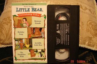 Maurice Sendak LITTLE BEAR FRIENDSHIP TALES VHS 4 Tales Between 