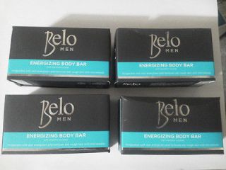 Pack Belo Men Eneegizing Body Bar Soap with Menthol Crystals135g