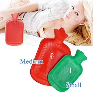 NEW Thick Rubber Hot Water Bag Bottle WHOLESALE/Smal​[450Ml]l/Mediu 