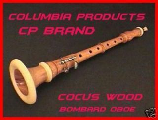   New BOMBARD OBOE Cocus Wood Flute Chanter NEW   1st Quality Cork Reed