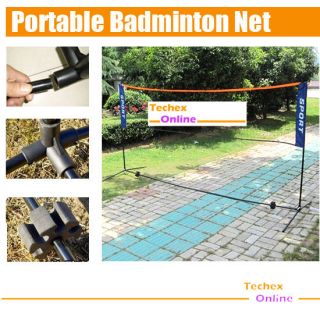   Beach Volleyball Badminton Football tennis net with carrying bag