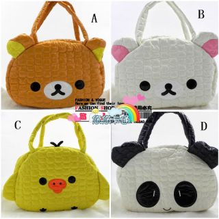Cute Rilakkuma San x Panda Big Bag Handbag Shoulder Bag 1pcs