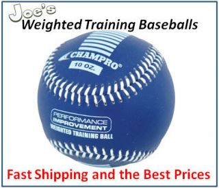 Joes USA Weighted Baseball Training Aid Pitching Practice Ball   10 