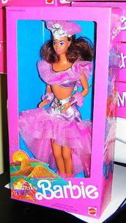1989 BRAZILIAN BARBIE Doll of the World Mattel Mint in Box #9094