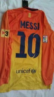 Oficial nike fc barcelona messi soccer jersey long sleeve 2012