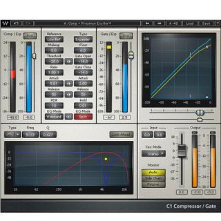 Waves C1 Compressor Plugin with Side Chain (Native License)   MAKE AN 