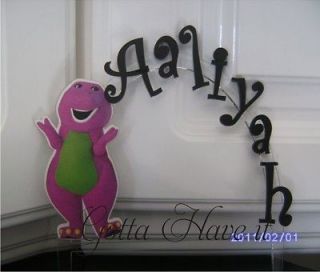 barney cake toppers in Toys & Hobbies