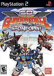 SD GUNDAM FORCE SHOWDOWN PS2 PLAYSTATION 2 GAME COMPLETE