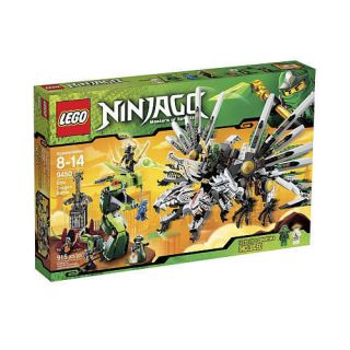 Lego Ninjago 9450 EPIC DRAGON BATTLE GREEN NINJA WITH MINIFIGURES NEW 