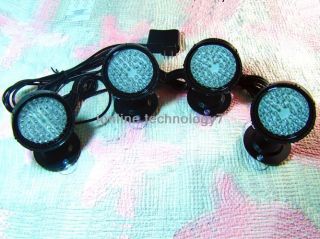 Newly listed Multi color 4 Light Submersible LED Light Kit for Water 