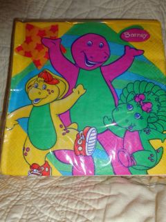BARNEY, PJ AND BABY BOP PARTY SUPPLIES LUNCHEON NAPKINS