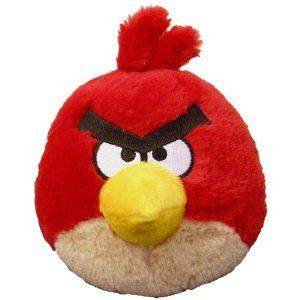   Angry Birds 5 Stuffed Animal Plush Red Big Brother w. Sound U.S