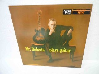   ROBERTS   MR ROBERTS PLAYS GUITAR (Japan) MONO VG+ NM (VERVE) LP