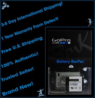 GoPro Battery BacPac ™  ABPAK 001  OUTDOOR HERO 2  SURF 2 