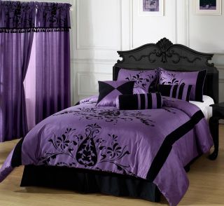 purple bedding in Bed in a Bag