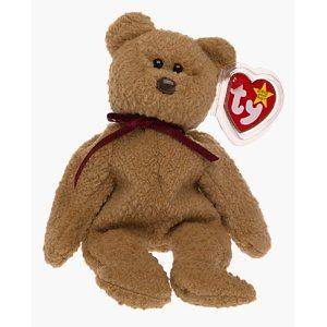 TY beanie babies baby   Curly the bear