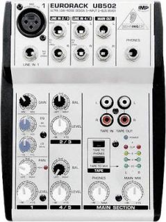 Behringer Eurorack UB502 5 Channel Compact Mixer