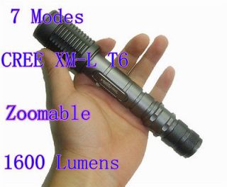   Modes CREE XM L T6 2x 18650 Battery LED Flashlight Torch Light