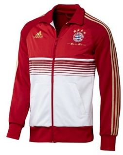   Adidas Bayern Munich ANTHEM Soccer Track Jacket Football Jersey Shirt