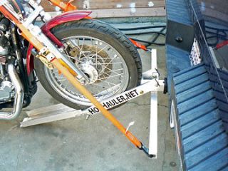 Motorcycle trailer carrier tow dolly hauler hitch rack