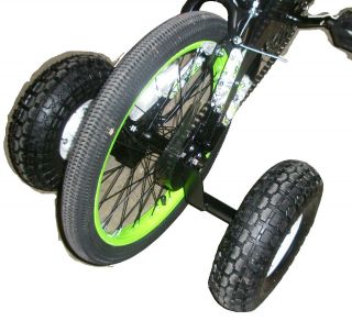 Burly Wheels 18 Bicycle Big Boy/Girl Training Wheels   Off Road Use