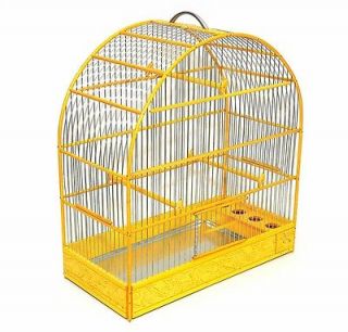 Striking Pagoda Wooden Bird Cage Two Stories with Dragons