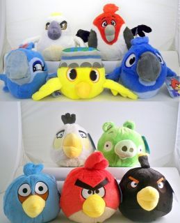 ANGRY BIRDS PLUSH SOFT TOY TEDDY BEAR LARGE BRAND NEW WITH TAGS 