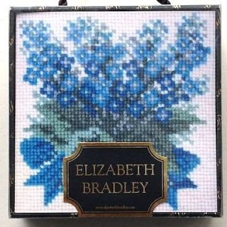 Elizabeth Bradley Victorian Cross Stitch Kit Forget Me Not