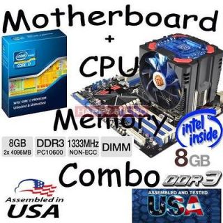 Biostar Tpower X79 Motherboard+ Intel Core i7 3930K BX80619I73930K 
