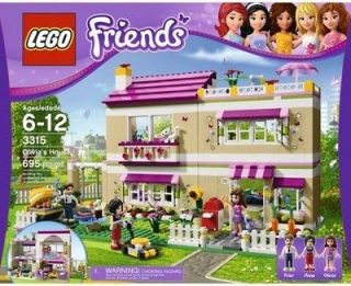 Lego Friends #3315 Olivias House NEW IN BOX!  Large Girls Lego Set!