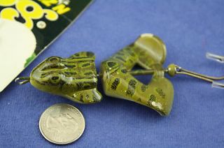 REBEL Rotary BUZZN FROG with Card Bass Top Water Vintage Old Fishing 