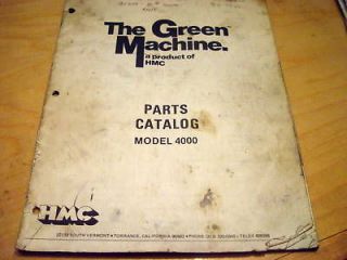 green machine parts