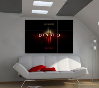 Diablo 3 Blizzard Huge Art Giant Poster Wall Print 39x57 i139