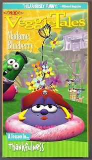 VeggieTales   Madame Blueberry A Lesson in Thankfulness (VHS, 1999)