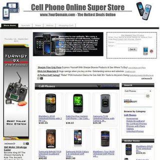 Newly listed Very Popular Unlocked Cell Phone Website Business For 