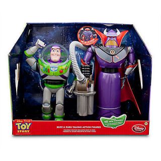 Toy Story Talking 15 Emperor ZURG & 12 Buzz Lightyear COLLECTOR SET