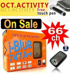 747A+ Bluetooth gps / Cable GPS /AGPS Data Logger 66ch