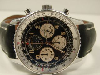 CLASSIC BREITLING NAVITIMER AIRBORNE CHRONOGRAPH REF A33030 WATCH.